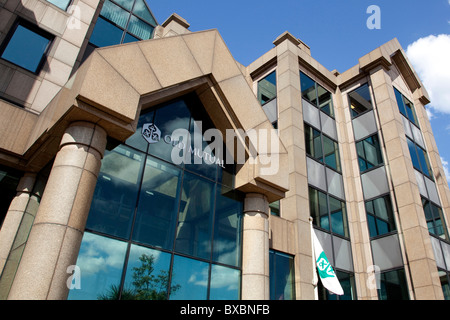 La sede centrale della vecchia mutua assicurazione in London, England, Regno Unito, Europa Foto Stock