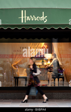 I grandi magazzini Harrods a Londra, Inghilterra, Regno Unito, Europa Foto Stock