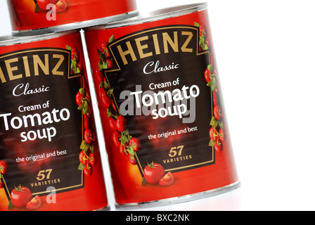 Heinz minestra di pomodoro brand Foto Stock