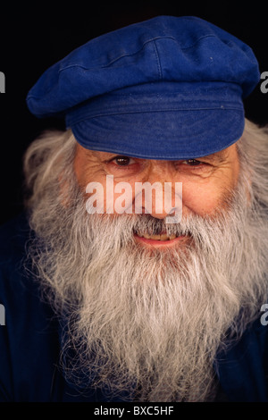 Francia, Corsica, Haute-Corse, Corte, Michel Battesti, noto come Fioulone, le Grand Fils Foto Stock