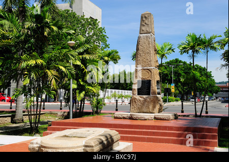 Il Memoriale della Seconda Guerra Mondiale in Kota Kinabalu, Sabah Foto Stock