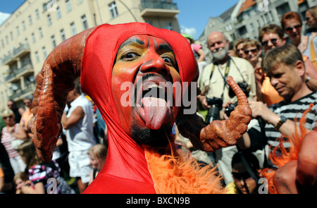 Il Carnevale delle culture 2008 a Berlino-Kreuzberg, Germania Foto Stock