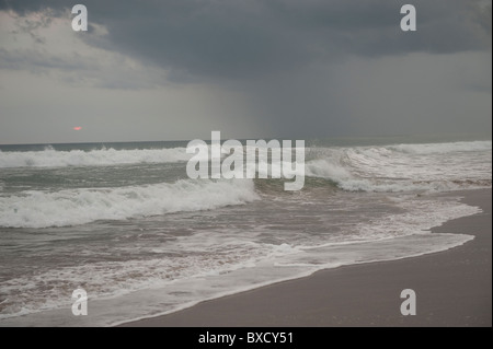 Seascape lungo Mal Pais costa in San Jose Costa Rica Foto Stock