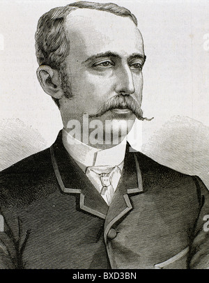 Cerralbo Enrique de Aguilera y Gamboa, Marchese de (Madrid ,1845-Madrid, 1922). Politico spagnolo e archeologo. Foto Stock