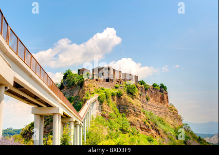 Civita di Bagnoregio lazio italia Foto Stock