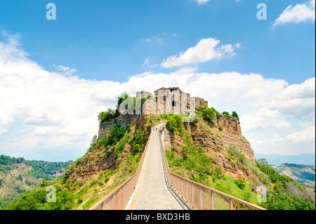 Civita di Bagnoregio lazio italia Foto Stock