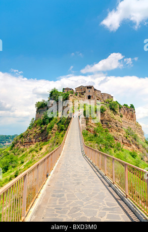 Civita di Bagnoregio lazio italia Foto Stock