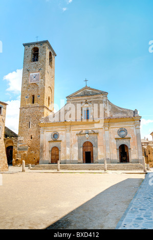 San Donato Chiesa Civita di Bagnoregio lazio italia Foto Stock