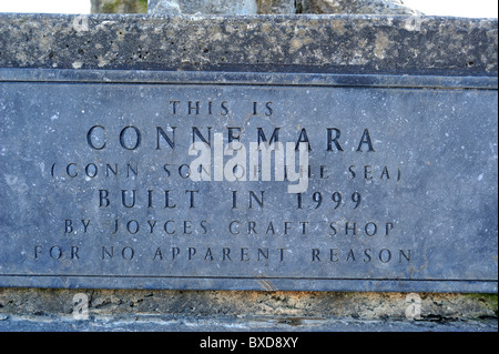 Connemara Gigante, recesso, nella contea di Galway, Connacht, Repubblica di Irlanda Foto Stock