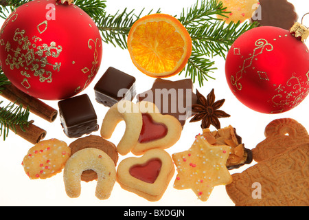 Biscotti di Natale Foto Stock