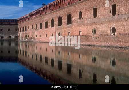 Fort Jefferson, Parco Nazionale di Dry Tortugas, Florida, Stati Uniti d'America Foto Stock