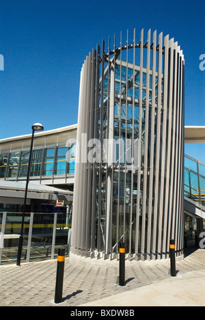 Langdon Park stazione DLR East London REGNO UNITO Foto Stock