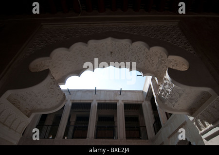 L'Al Madrasah Al Ahmadiya (il museo di istruzione) di Deira in Dubai Foto Stock