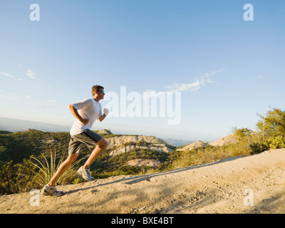 Trail running Foto Stock
