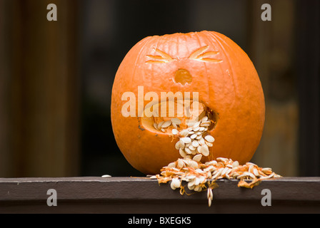 Jack-o-lantern Foto Stock