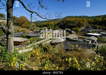 Yangdong Folk Village, Corea del Sud Foto Stock