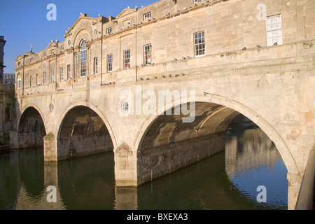 Pulteney Bridge, bagno, Somerset Foto Stock