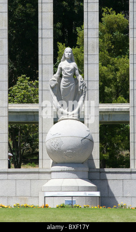 Huguenot Memorial, Franschhoek, Western Cape, Sud Africa. Foto Stock