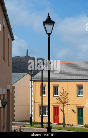 Un conveniente sistema di alloggiamento a Redruth, Cornwall, Regno Unito Foto Stock