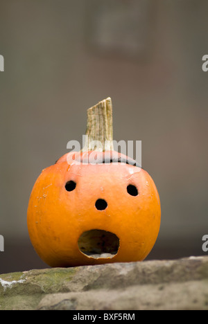 Piccolo jack-o-lantern Foto Stock