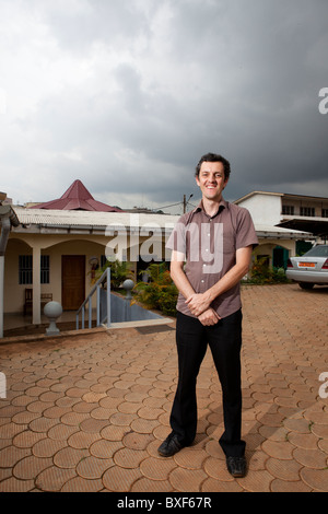 Laboratorio di virus di Yaoundé Camerun Africa Foto Stock