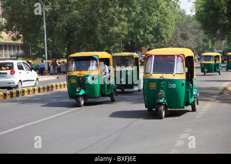 Risciò motorizzati, New Delhi, India Foto Stock