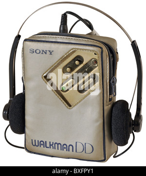 Technics, registratore a nastro, Sony WALKMAN, Giappone, 1983, diritti aggiuntivi-clearences-non disponibile Foto Stock