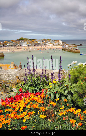 St Ives captured from the Malakoff Foto Stock