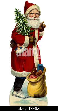 Tradizione / folklore, Germania, Babbo Natale, circa 1929, diritti-aggiuntivi-clearences-non disponibile Foto Stock
