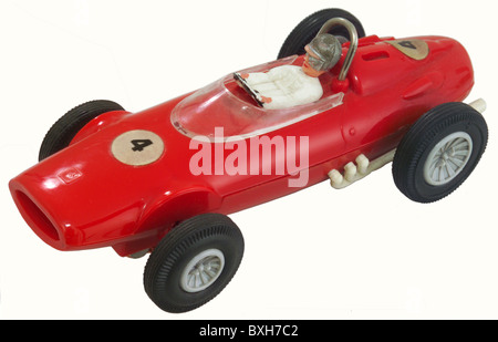 Giocattoli, carte giocattolo, Ferrari, auto da corsa, Italia, circa 1953, diritti aggiuntivi-clearences-non disponibili Foto Stock