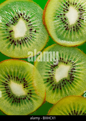 fette di kiwi Foto Stock