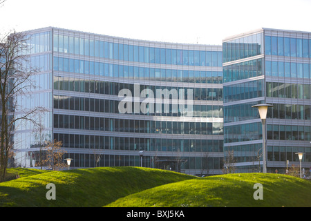 Edifici per uffici in il Da Vinci Reasearchpark a Zaventem, Belgio Foto Stock