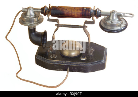Technics, phone, Mix und Genest, 'Iron', Germania, 1898, Additional-Rights-Clearences-Not Available Foto Stock