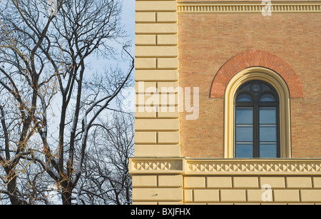 Biblioteca di Stato della Baviera come esempio di stile rinascimentale italiano architettura Foto Stock