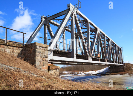 Ponte ferroviario Foto Stock