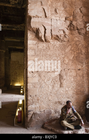 Egitto. Tempio di Osiride (Tempio di Seti i), Abydos. Foto Stock