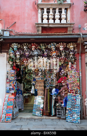 I negozi di souvenir a Venezia Foto Stock