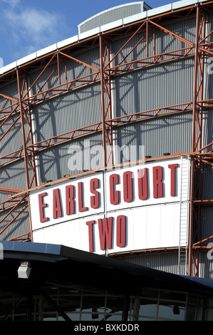 Earls Court due al centro esposizioni ingresso, Londra Foto Stock