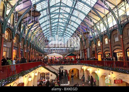 Covent Garden, Natale Foto Stock