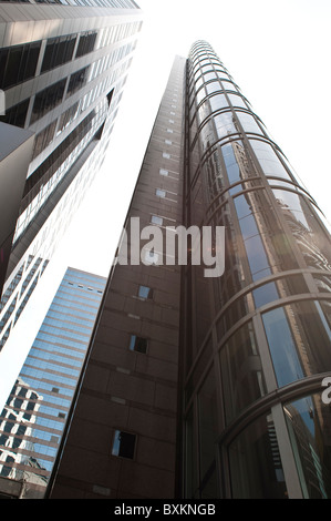 La torre centrale, 28 Queen's Road Central, Isola di Hong Kong, Cina Foto Stock