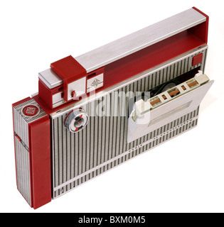 Technics, audio, registratore a cassette, Telefunken Magnetophon cc alpha, Germania, 1967, Additional-Rights-Clearences-not available Foto Stock