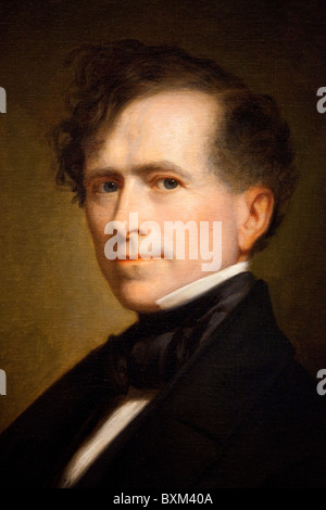 La verniciatura del XIV Presidente Franklin Pierce, da George P.A. Healy, 1953 Foto Stock