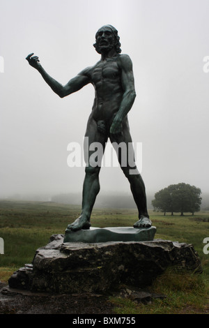 Serbatoio Glenkiln sculture di Henry Moore Foto Stock