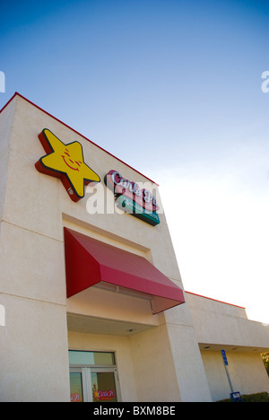 Carl's Jr. e Green Burrito fast food ristorante della catena Foto Stock