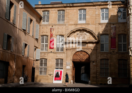 Museo della Tappezzeria, Arcivescovi' Palace, Aix en Provence, Francia Foto Stock