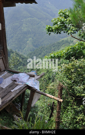 La zona intorno a Guilin nel sud della Cina Foto Stock