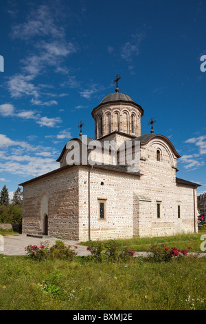 Il Royal Court chiesa (Curtea Domneasca) in Curtea de Arges city, Romania. Foto Stock