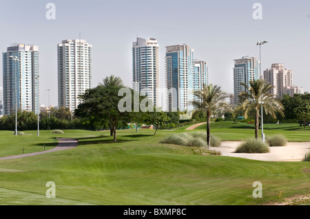 L'Emirates Golf Club di Dubai Foto Stock