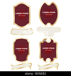 Elementi di disegno Foto Stock