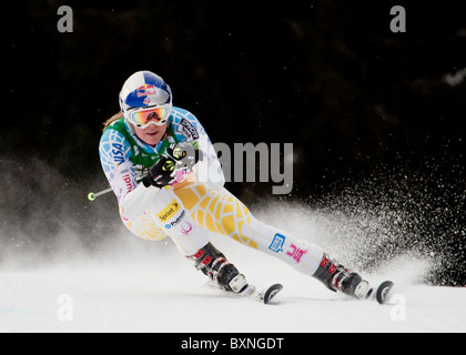 SEMMERING AUSTRIA. 28-12-2010. Il Signore FIS Coppa del Mondo di slalom gigante gara. Foto Stock